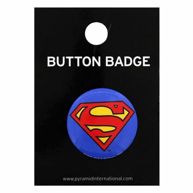 Pyramid International DC Comics Superman Logo Badge 25mm, , medium