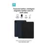 DEVIA - Devia Intelligent Magnetic Leather Case with Pencil Slot for iPad Pro 11-Inch 2021 Black