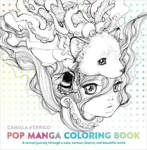 Pop Manga Coloring Book | Camilla D'Errico, , medium