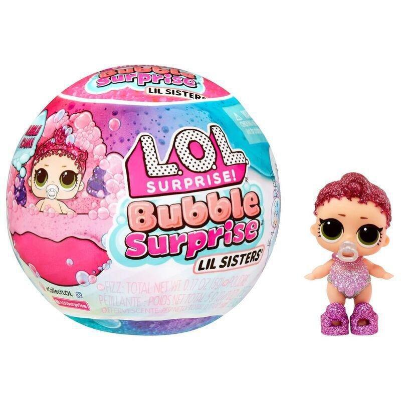 L.O.L Surprise! Bubble Surprise Lil Sisters Assortment Dolls (Includes 1), , large image number 0