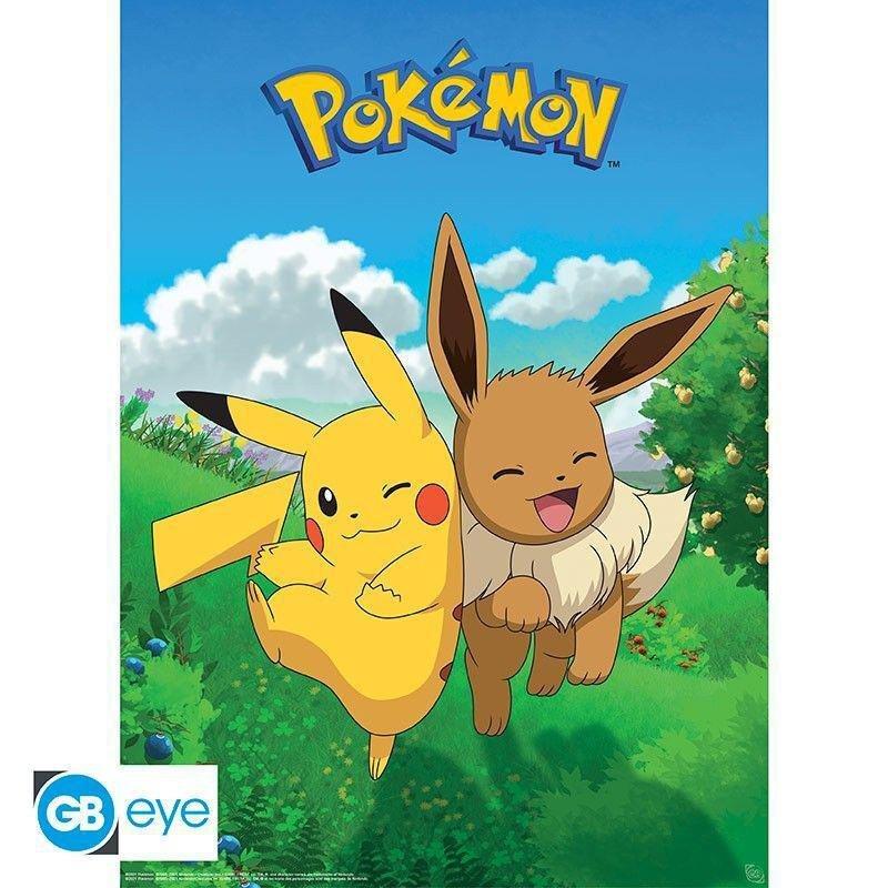 Abystyle Pokemon Set 2 Chibi Posters Environments (52 x 38 cm), , large image number 1