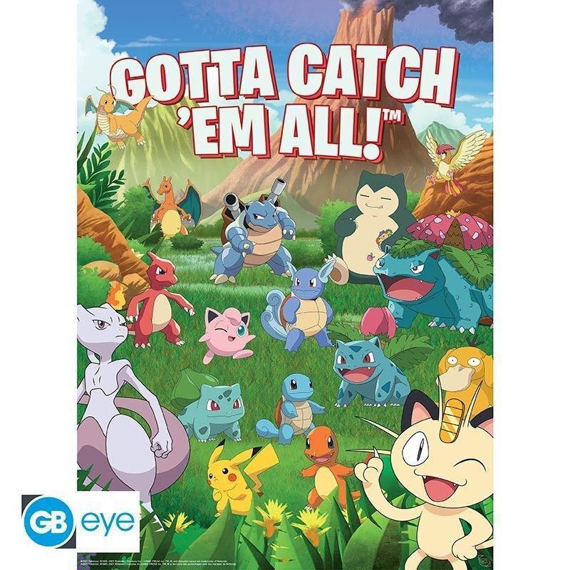 Abystyle Pokemon Set 2 Chibi Posters Environments (52 x 38 cm), , large image number 2