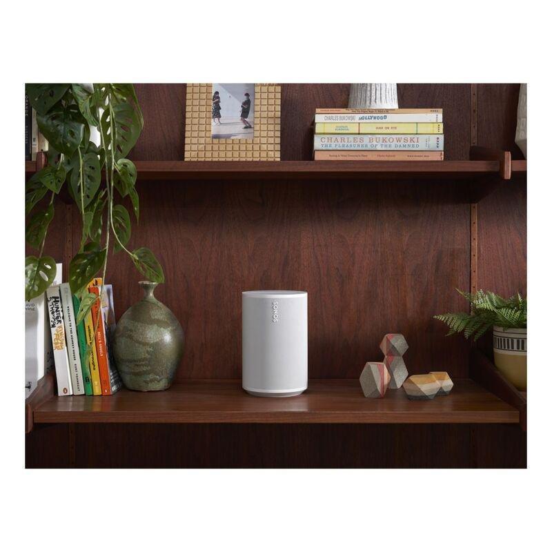 Sonos Era 100 Wi-Fi & Bluetooth Home Speaker (UK) - White, , large image number 2