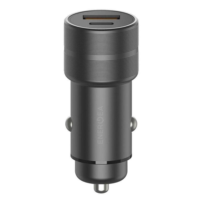 Energea Alu Drive Pd20+ Qc3.0 Duo Port Aluminium 38W Car Charger Gunmetal, , large image number 0