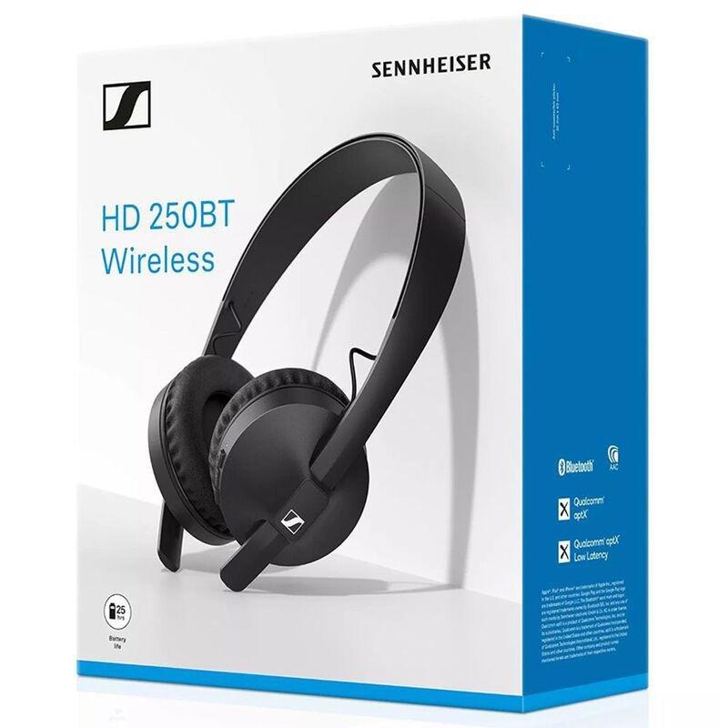 Sennheiser Hd 250Bt Black Bluetooth Headphones, , large image number 2