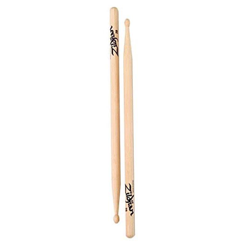 Zildjian 2B Wood Natural Drumsticks, , large image number 0