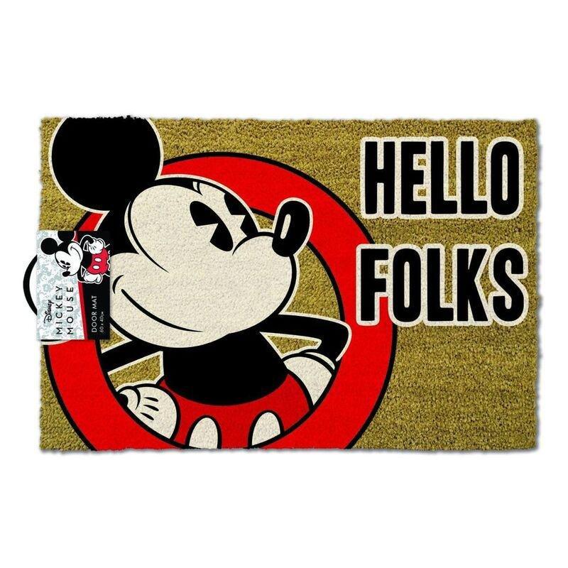Pyramid International Mickey Mouse Hello Folks Doormat (40 x 60 cm), , large image number 0