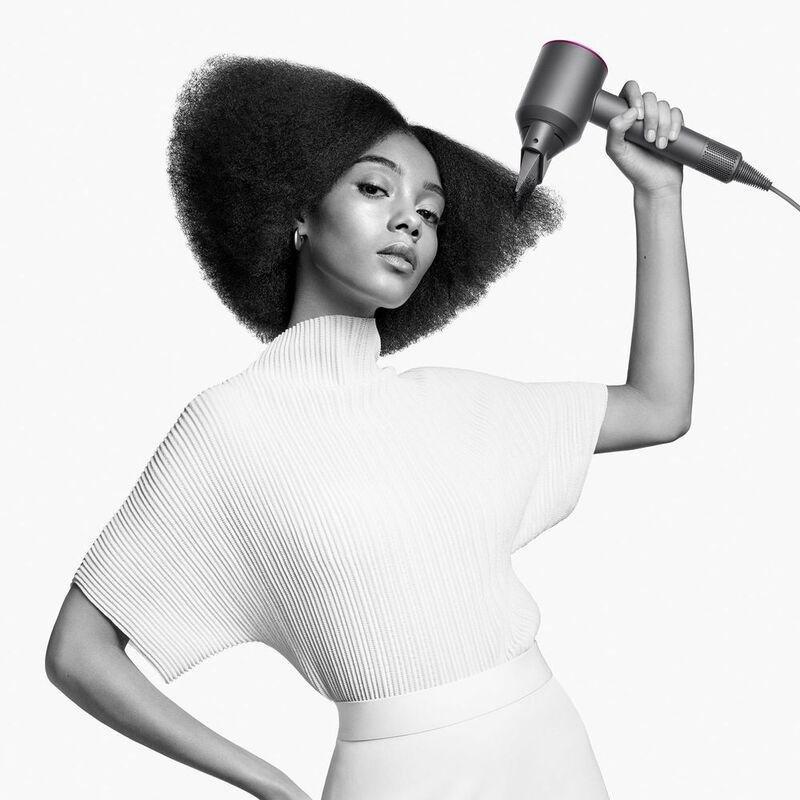 Dyson HD07 Supersonic Hair Dryer - Iron/Fuschia, , large image number 1
