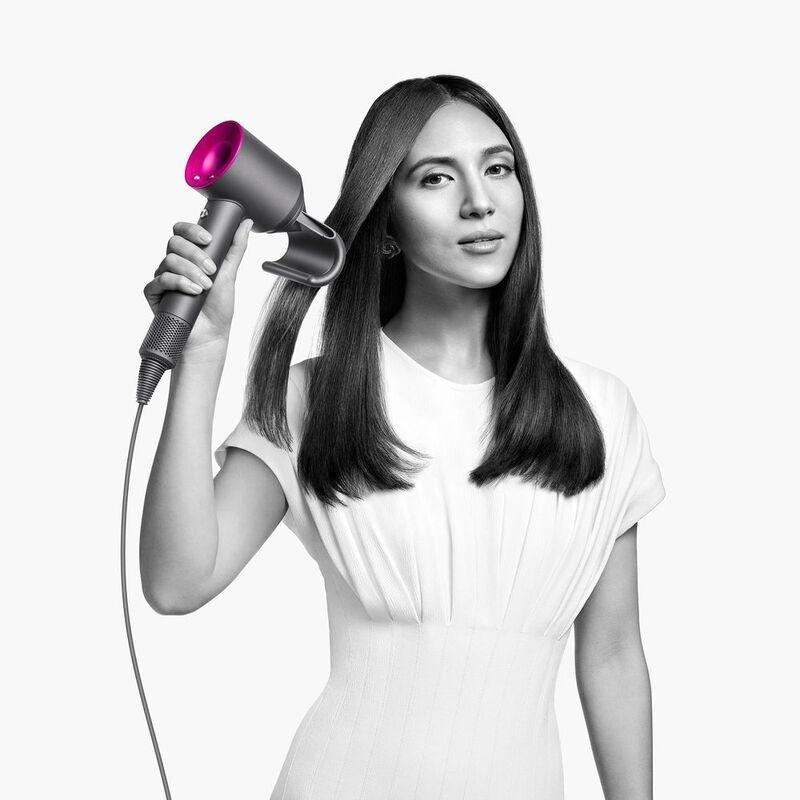 Dyson HD07 Supersonic Hair Dryer - Iron/Fuschia, , large image number 2