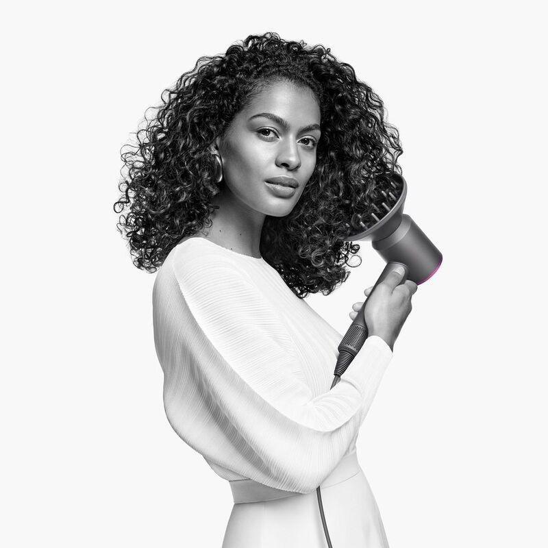 Dyson HD07 Supersonic Hair Dryer - Iron/Fuschia, , large image number 4