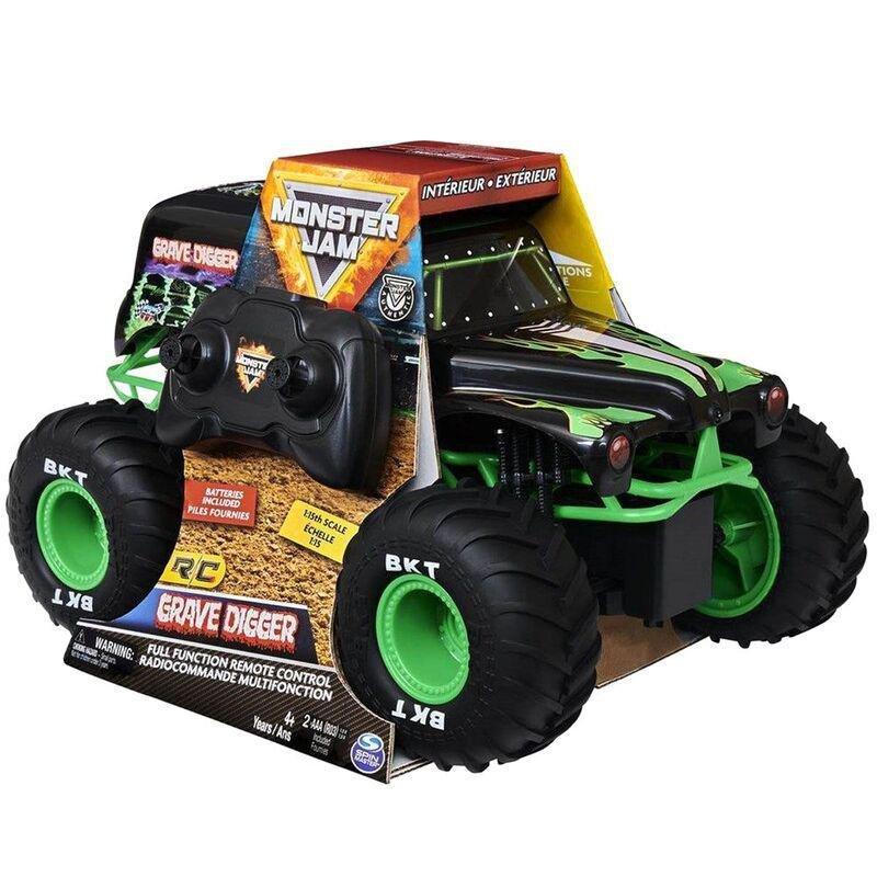 Spin Master Monster Jam R/C 1.15 Grave Digger Toy Vehicle, , large image number 0