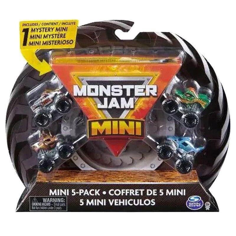 Spin Master Monster Jam Mini Scale Vehicles (Pack of 5), , large image number 0