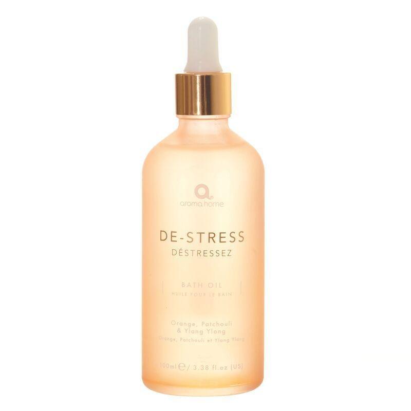 Aroma Home De-Stress Bath Oil 100ml (Orange/ Patchouli & Ylang Ylang), , large image number 0