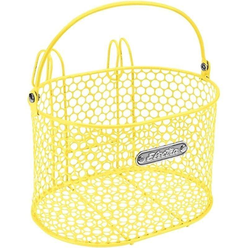 Electra Honeycomb Small Hook-Mounted Handlebar Basket Yellow, , medium