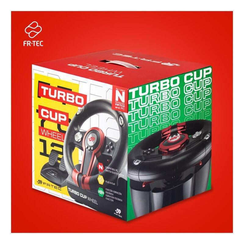 FR-TEC - FR-TEC Switch Turbo Cup Steering Wheel (Compatible With Nintendo Switch/ Switch Oled & PC)