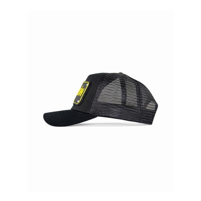 John Hatter & Co El Patron Rubber Patch Trucker Unisex Cap Black One Size, , large image number 2