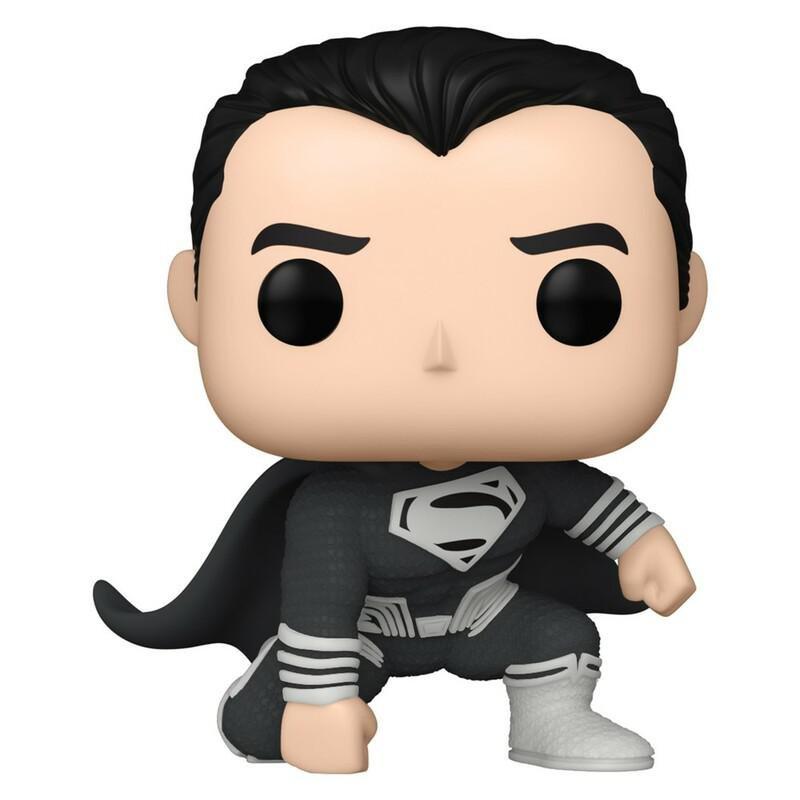 Funko Pop Movies Zack Snyder's Justice League Superman Black Suit Vinyl Figure, , large image number 0