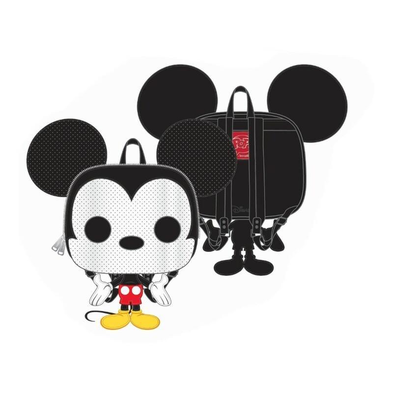 Loungefly Pop Disney Mickey Mouse Pin Collector Backpack, , large image number 0