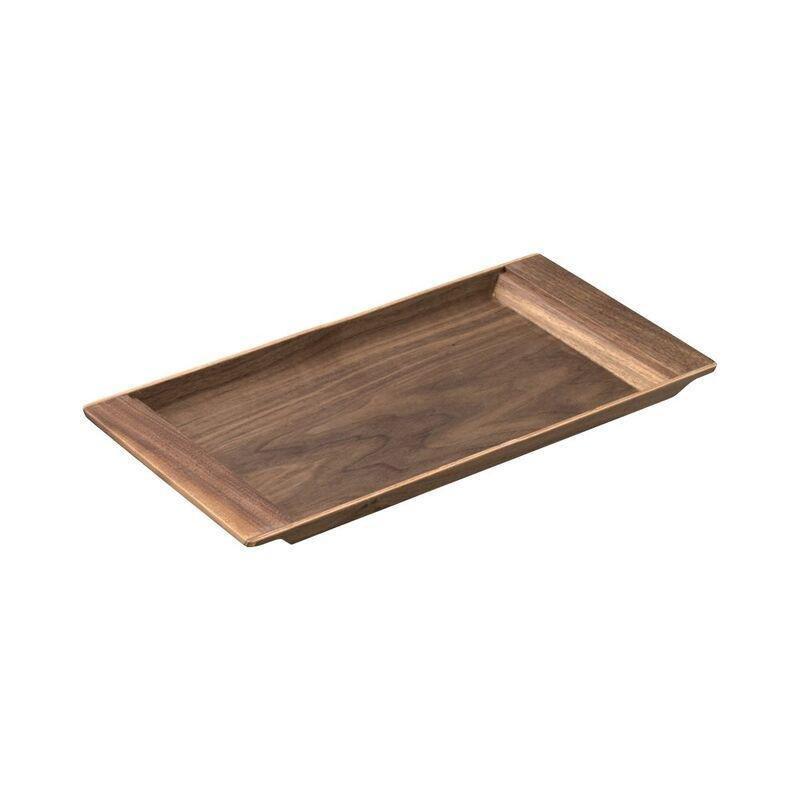 Kinto Sepia Non-Slip Tray (36 x 18cm) - Walnut, , large image number 0