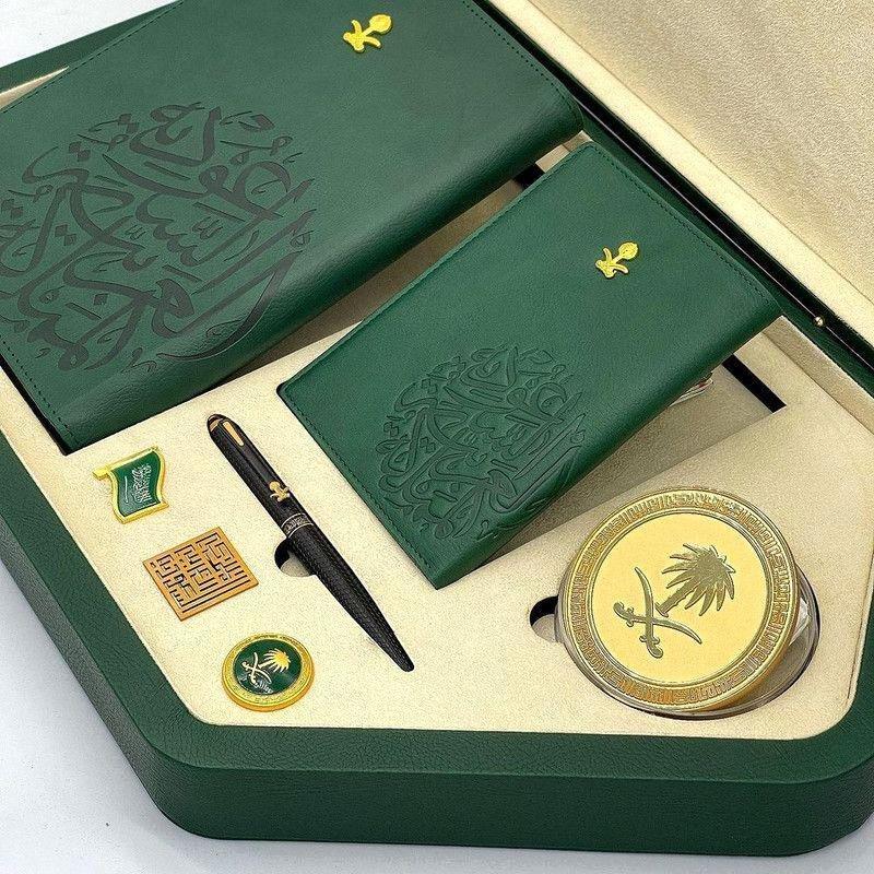 Rovatti KSA National Day 2023 Gift Box - Green Leather, , large image number 1