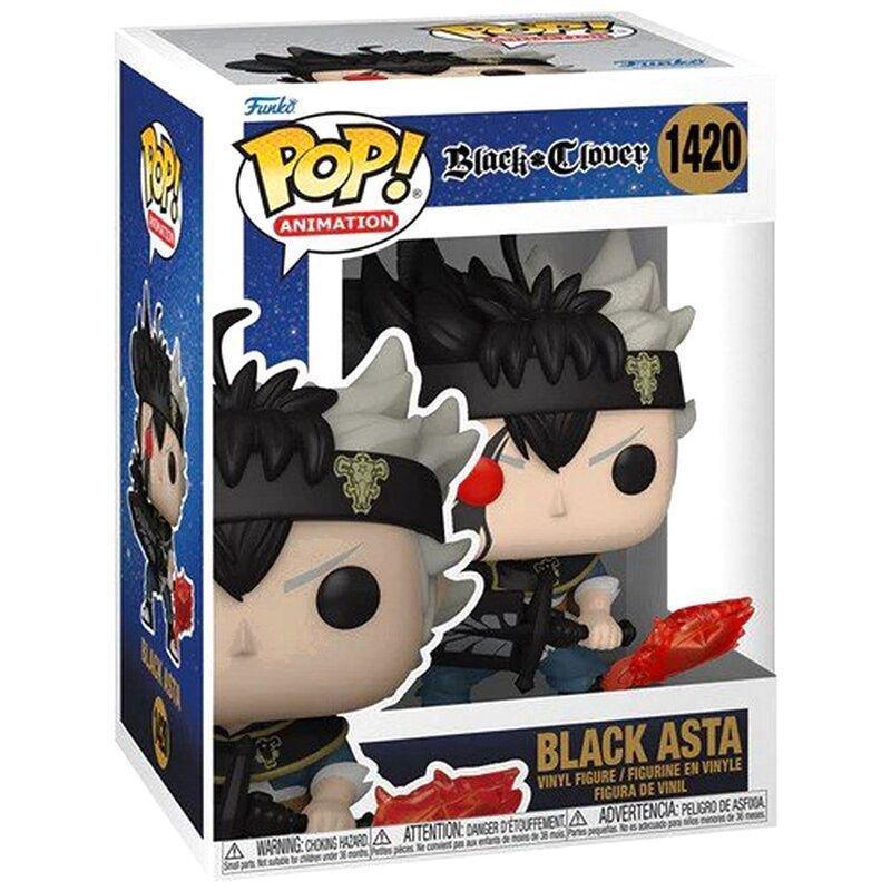 Funko Pop! Animation Black Clover Black Asta 3.75-Inch Vinyl Figure - FU70568, , large image number 1