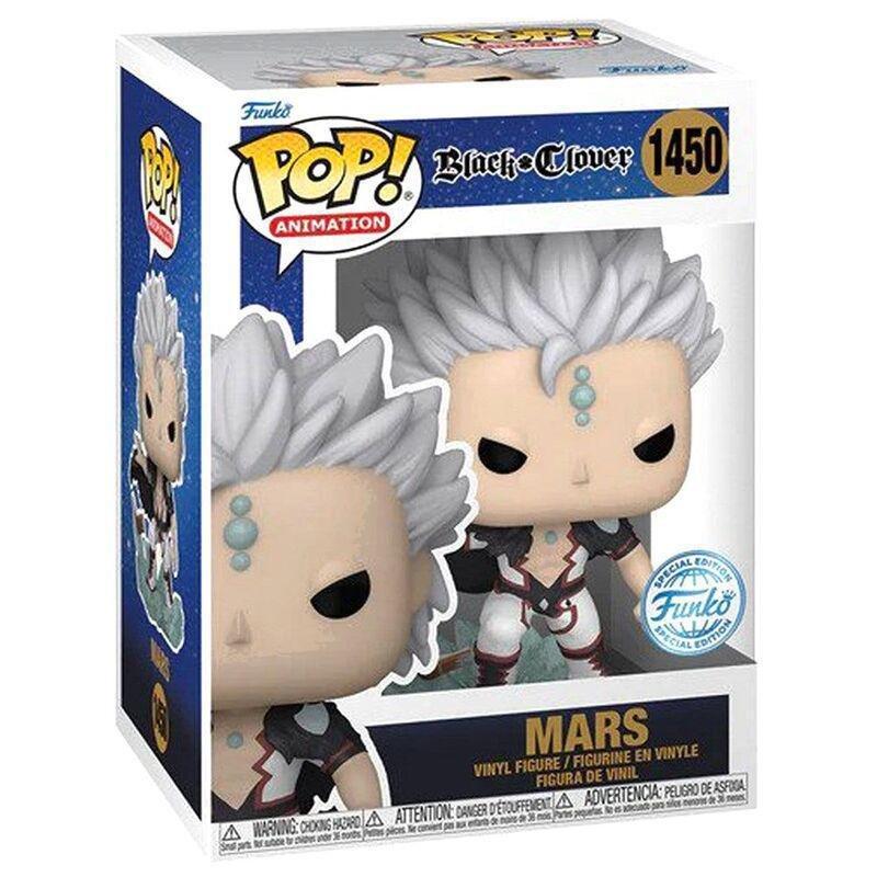 Funko Pop! Animation Black Clover Mars with Book 3.75-Inch Vinyl Figure - FU71289, , large image number 1