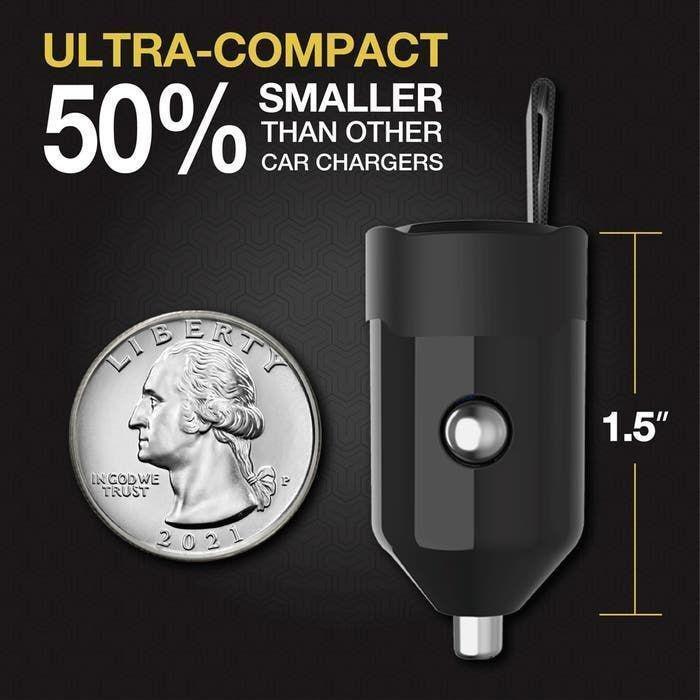 Scosche PowerVolt PD30 30W USB-C Power Delivery Mini Car Charger, , large image number 1