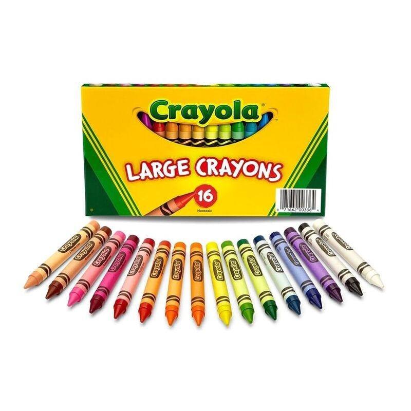 Crayola Large Size Classic Crayons (Set of 16), , large image number 0