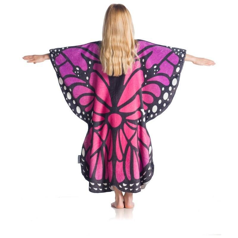 Kanguru 1235 Kids Blanket With Butterfly Wings Blue, , large image number 2
