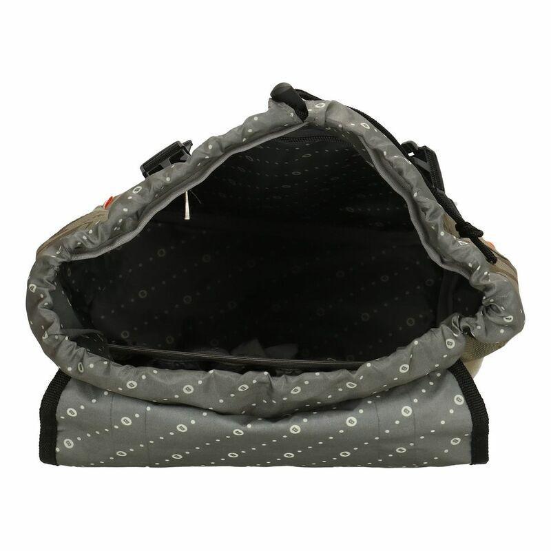 Beagles Dinosaur Backpack Flap Olive, , large image number 1
