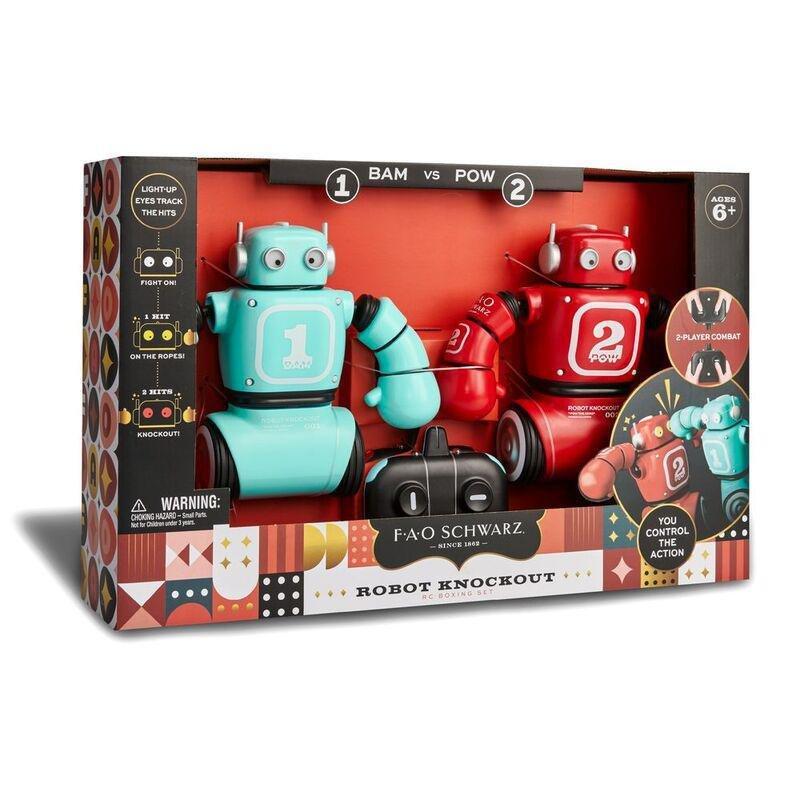 FAO Schwarz Robot Knockout Remote Control Boxing Set, , large image number 6