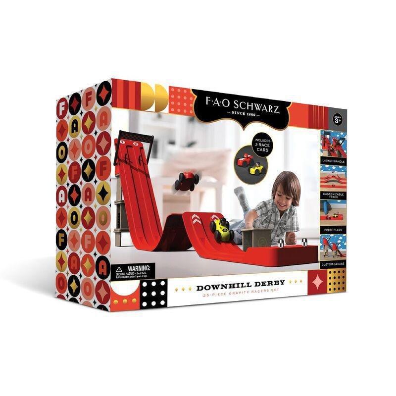 FAO Schwarz Downhill Derby Gravity Racers Vehicle Set, , large image number 3