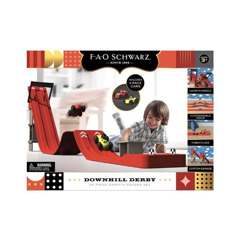 FAO Schwarz Downhill Derby Gravity Racers Vehicle Set, , large image number 4