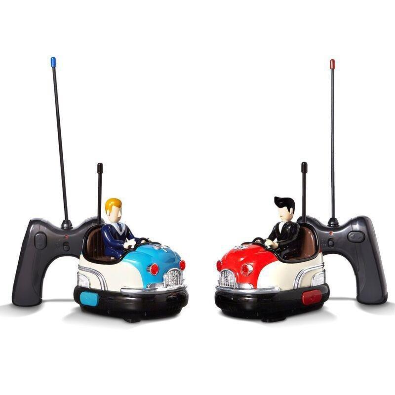 FAO Schwarz R/C Bumper Car Set Nostalgic Model (Set of 2), , large image number 0