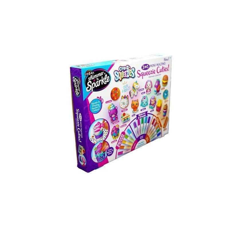 Shimmer N Sparkle Cra-Z-Squeezies 3 In 1 Mini-Mazing Squeezie Cuties Ultimate Collection, , large image number 3