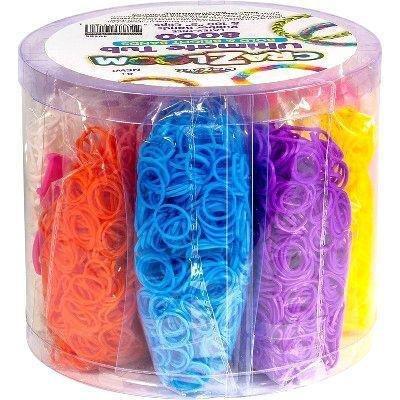 Cra-Z-Art Cra-Z-Loom Ultimate Tub 8000 Bold & Bright Bands, , medium
