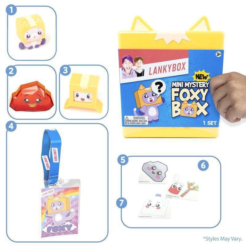 Lankybox Mini Mystery Foxy Box (Assortment - Includes 1), , large image number 3