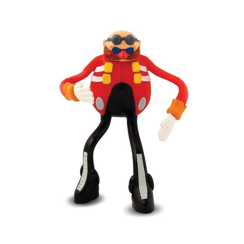 Bend-Ems Sonic The Hedgehog Doctor Eggman 5-Inch Bendable Figure, , large image number 1