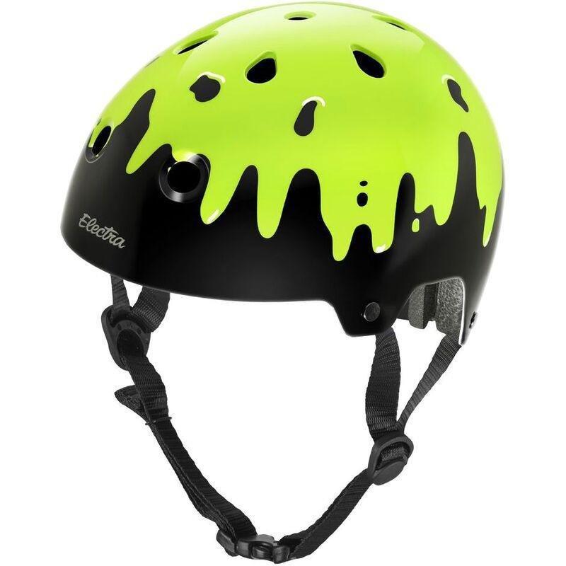 Electra Lifestyle Helmet Slime Black/Green (Size L), , medium