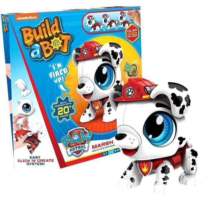 BUILD A BOT - Build A Bot Build A Bot Paw Patrol Marshall Interactive Robot