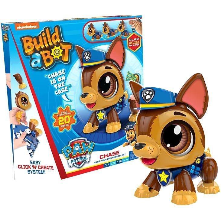 Build A Bot Build A Bot Paw Patrol Chase Interactive Robot, , large image number 0