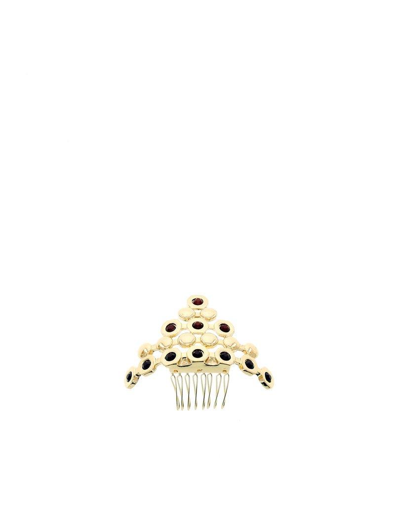 Kitsch Boho Gold Bun Pin, , large image number 4