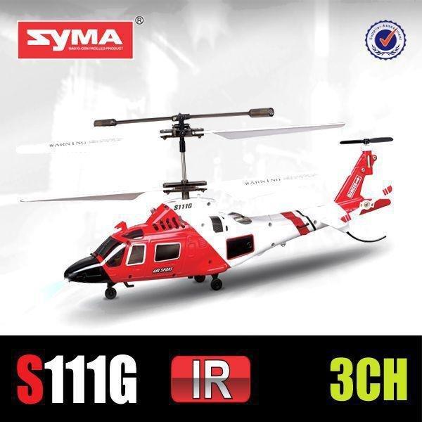 Syma 3 Channel Remote Control Helicopter - S111G, , large image number 2
