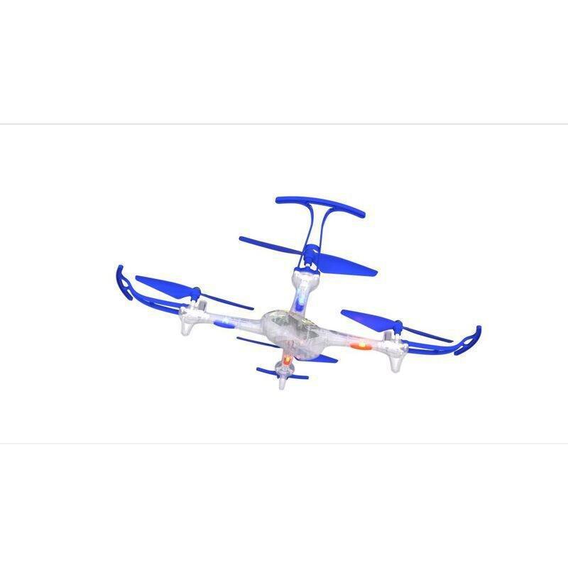 Syma 4-Channel Auto Hover R/C Stunt Drone - Blue/Orange, , large image number 3