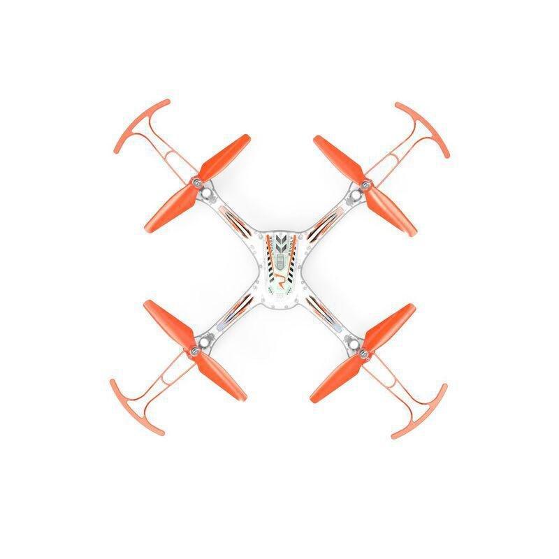 Syma 4-Channel Auto Hover R/C Stunt Drone - Blue/Orange, , large image number 4