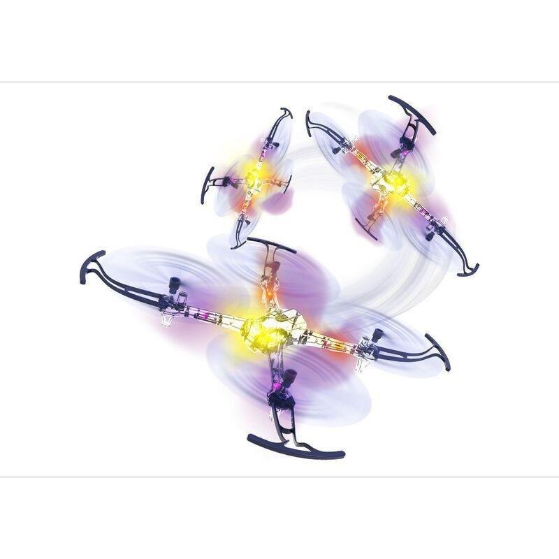 Syma 4-Channel Auto Hover R/C Stunt Drone - Blue/Orange, , large image number 5
