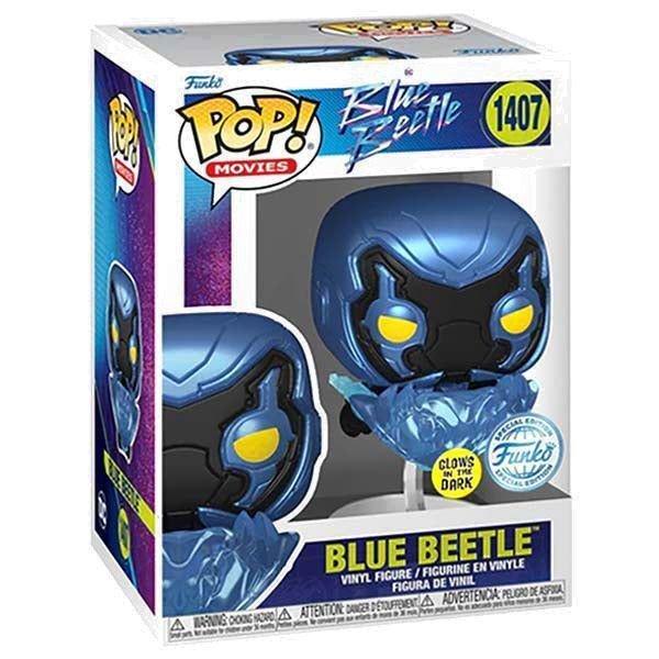 Funko Pop! Movies DC Comics Blue Beetle Pop! 9 3.75-Inch Vinyl Figure, , large image number 1