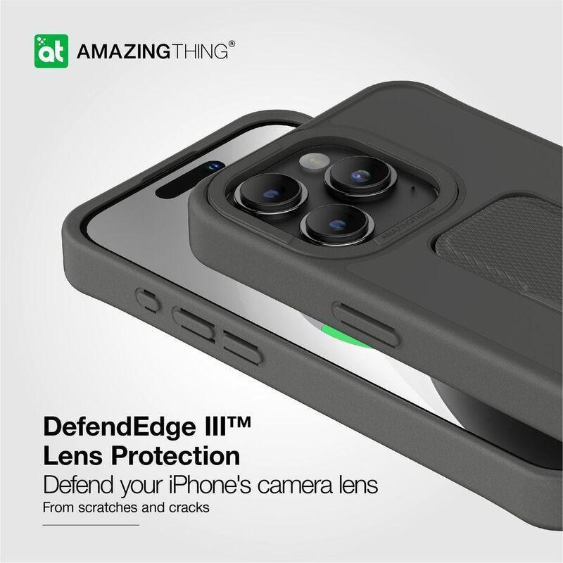 Amazing Thing Matte Pro MagSafe Drop Proof Case For iPhone 15 Pro Max 6.7-Inch - New Black, , large image number 4