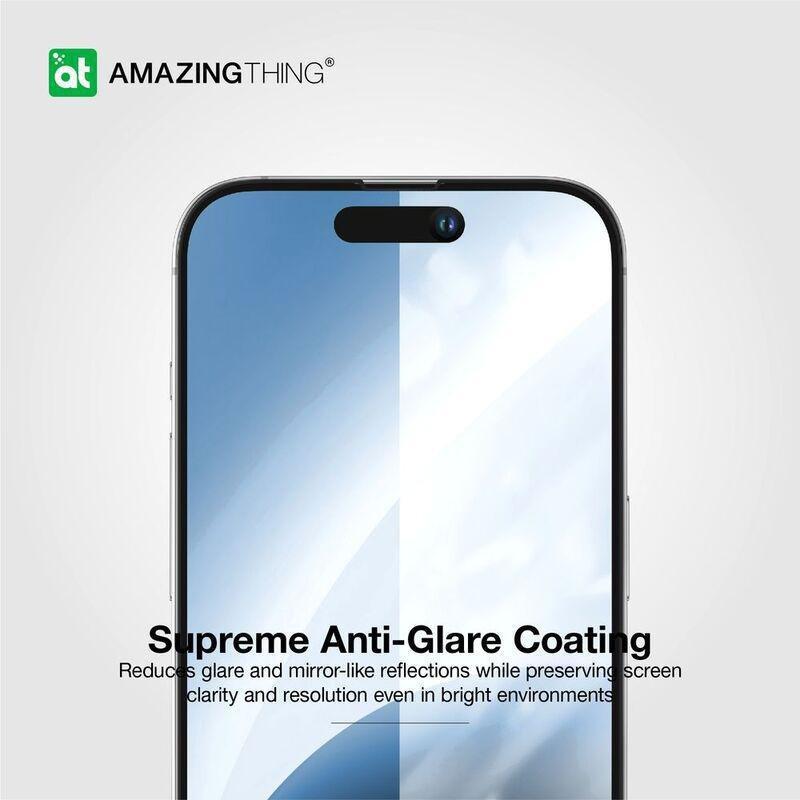 Amazing Thing iPhone 15 6.1-Inch 2.75D Fully Covered Radix Glass - Clear, , large image number 2