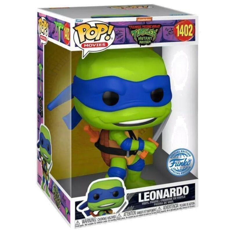 Funko Pop! Jumbo Movie Teenage Mutant Ninja Turtle Leonardo 10-Inch Vinyl Figure, , large image number 1